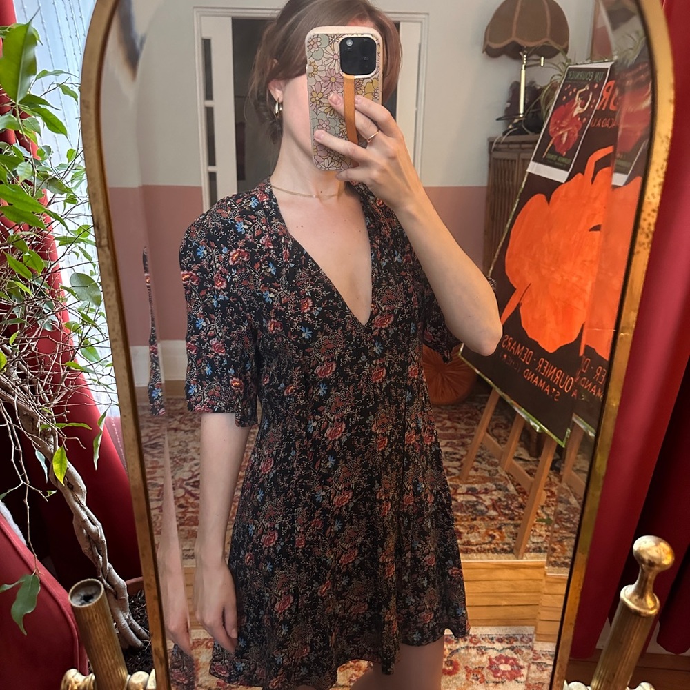 (SOLD ELSEWHERE) Urban Outfitters X Cooperative Floral Pattern Dress